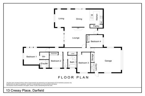 Photo of property in 13 Cressy Place, Darfield, 7510