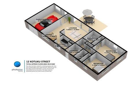 Photo of property in 12 Kotuku Street, Te Aroha, 3320