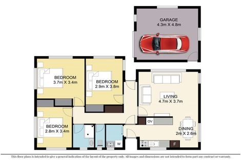 Photo of property in 8 Haddon Street, Mangere East, Auckland, 2024