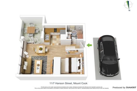 Photo of property in 11/7 Hanson Street, Mount Cook, Wellington, 6021