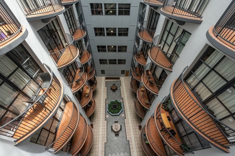 Photo of property in Atrium Towers, 6a/154 The Terrace, Wellington Central, Wellington, 6011