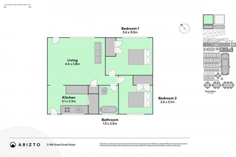 Photo of property in 2/108 Great South Road, Manurewa, Auckland, 2102