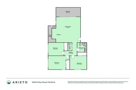 Photo of property in 104/5 Dishys Road, Flat Bush, Auckland, 2019
