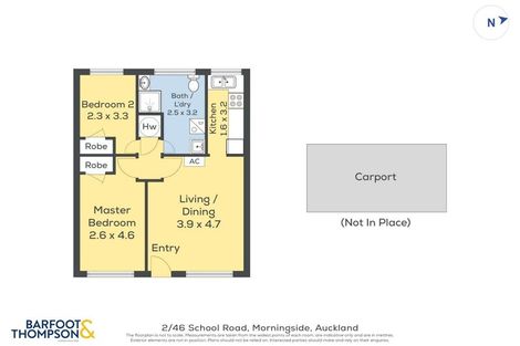 Photo of property in 2/46 School Road, Morningside, Auckland, 1021