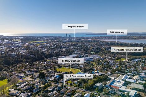 Photo of property in 1/18 Gladstone Road, Northcote, Auckland, 0627