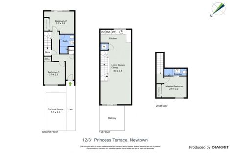 Photo of property in 12/31 Princess Terrace, Newtown, Wellington, 6021