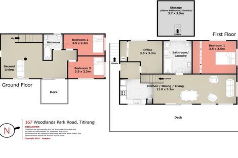 Photo of property in 167 Woodlands Park Road, Titirangi, Auckland, 0604