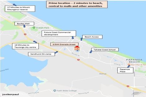 Photo of property in Diamond Sands, 6/644 Grenada Street, Papamoa Beach, Papamoa, 3118