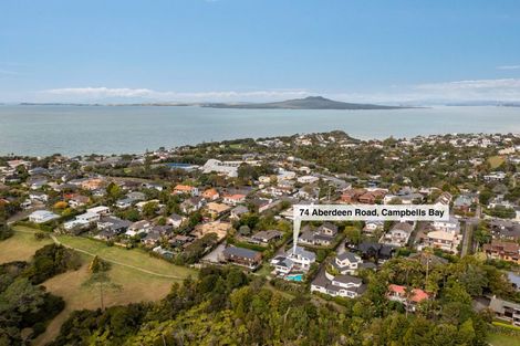 Photo of property in 74 Aberdeen Road, Campbells Bay, Auckland, 0620