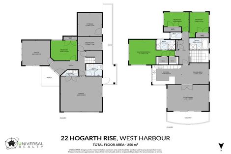 Photo of property in 22 Hogarth Rise, West Harbour, Auckland, 0618