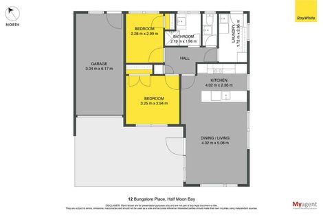 Photo of property in 2/12 Bungalore Place, Half Moon Bay, Auckland, 2012