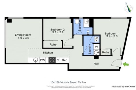 Photo of property in Vsp South, 104/168 Victoria Street, Te Aro, Wellington, 6011