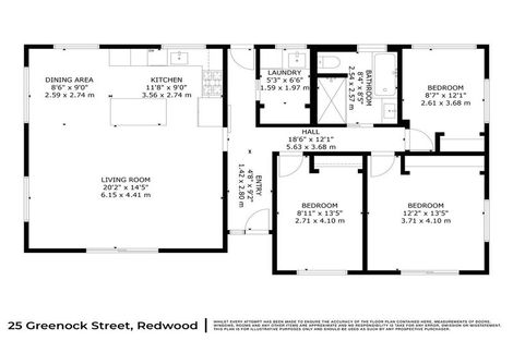 Photo of property in 25 Greenock Street, Redwood, Christchurch, 8051