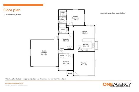 Photo of property in 7 Lochiel Place, Te Kamo, Whangarei, 0112