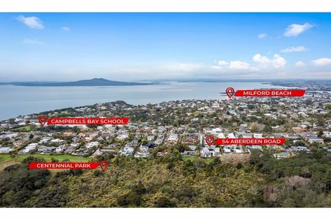 Photo of property in 54 Aberdeen Road, Campbells Bay, Auckland, 0620