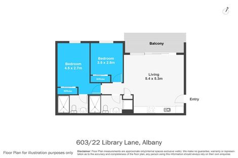 Photo of property in 603/22 Library Lane, Albany, Auckland, 0632