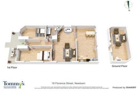 Photo of property in 18 Florence Street, Newtown, Wellington, 6021