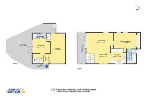 Photo of property in 3/5 Seymour Street, Saint Marys Bay, Auckland, 1011