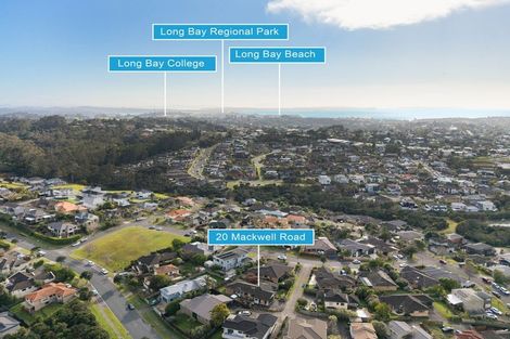 Photo of property in 20 Mackwell Road, Fairview Heights, Auckland, 0632