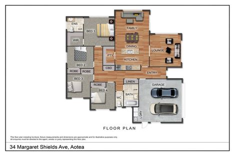 Photo of property in 34 Margaret Shields Avenue, Aotea, Porirua, 5024