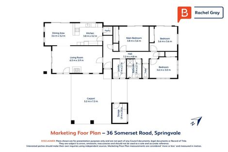 Photo of property in 36 Somerset Road, Springvale, Whanganui, 4501