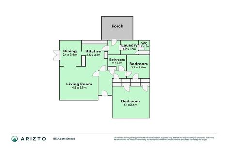 Photo of property in 85 Apatu Street, Wairoa, 4108