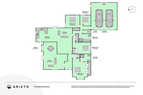 Photo of property in 1 Windermere Rise, Rototuna, Hamilton, 3210