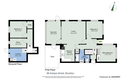 Photo of property in 98 Karepa Street, Brooklyn, Wellington, 6021