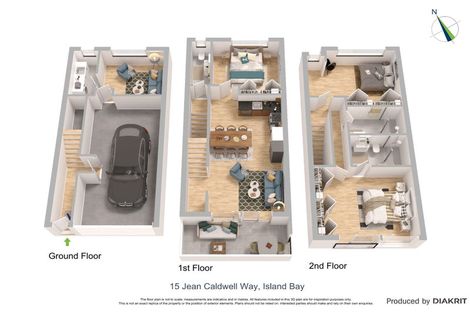 Photo of property in 15 Jean Caldwell Way, Island Bay, Wellington, 6023