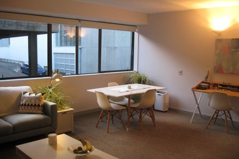 Photo of property in Gerondis Bldg Apartments, 407/60 Willis Street, Wellington Central, Wellington, 6011