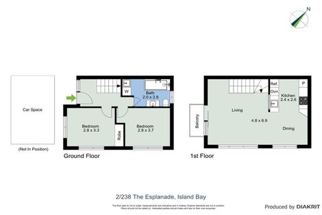 Photo of property in 2/238 The Esplanade, Island Bay, Wellington, 6023