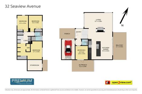 Photo of property in 32 Seaview Avenue, Northcote, Auckland, 0627