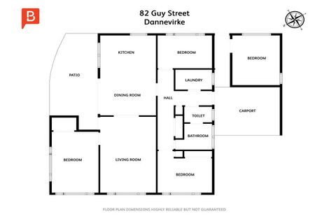 Photo of property in 82 Guy Street, Dannevirke, 4930