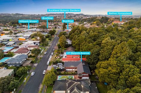 Photo of property in 27 Walpole Avenue, Hillpark, Auckland, 2102