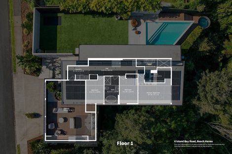 Photo of property in 6 Island Bay Road, Beach Haven, Auckland, 0626