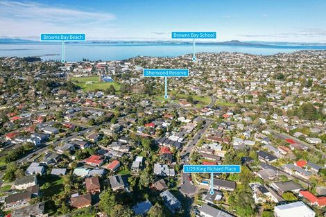 Photo of property in 1/29 King Richard Place, Browns Bay, Auckland, 0630