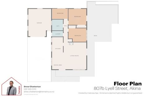 Photo of property in 2/807 Lyell Street, Akina, Hastings, 4122