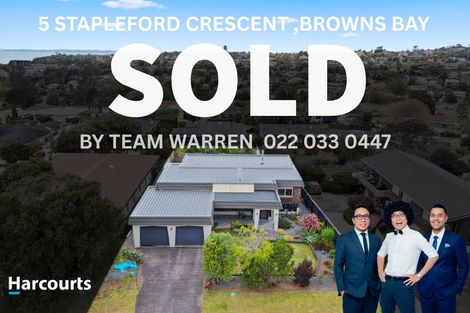 Photo of property in 5 Stapleford Crescent, Browns Bay, Auckland, 0630