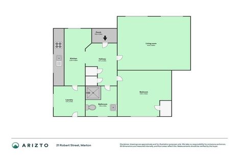 Photo of property in 21 Robert Street, Marton, 4710