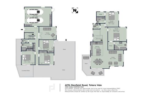 Photo of property in 627a Glenfield Road, Totara Vale, Auckland, 0629