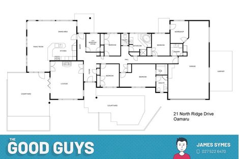 Photo of property in 21 North Ridge Drive, Oamaru North, Oamaru, 9400