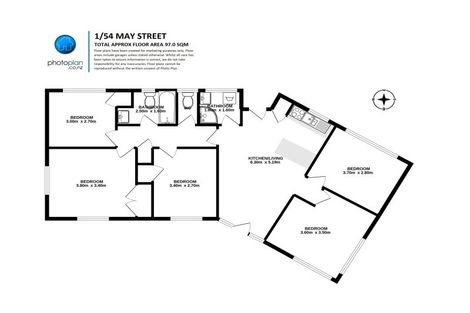 Photo of property in 1/54 May Street, Hamilton East, Hamilton, 3216