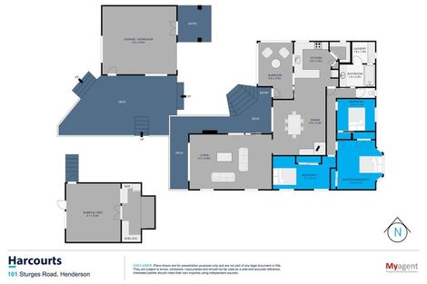 Photo of property in 101 Sturges Road, Henderson, Auckland, 0612