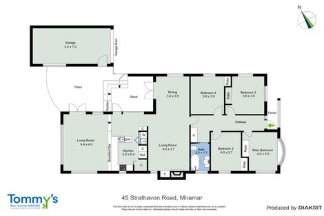 Photo of property in 45 Strathavon Road, Miramar, Wellington, 6022