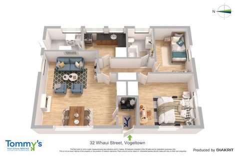 Photo of property in 32 Whaui Street, Vogeltown, Wellington, 6021