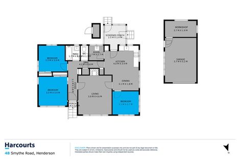 Photo of property in 48 Smythe Road, Henderson, Auckland, 0612