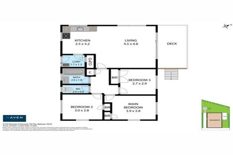 Photo of property in 2/10 Orsman Crescent, Toi Toi, Nelson, 7010