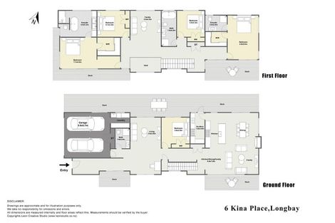 Photo of property in 6 Kina Place, Long Bay, Auckland, 0630