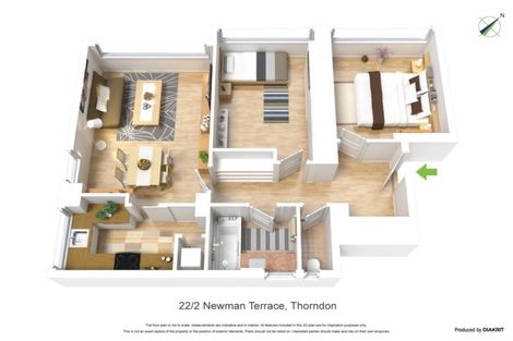 Photo of property in Newman Court Apartments, 2 Newman Terrace, Thorndon, Wellington, 6011