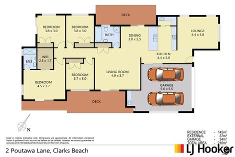 Photo of property in 2 Poutawa Lane, Clarks Beach, 2122